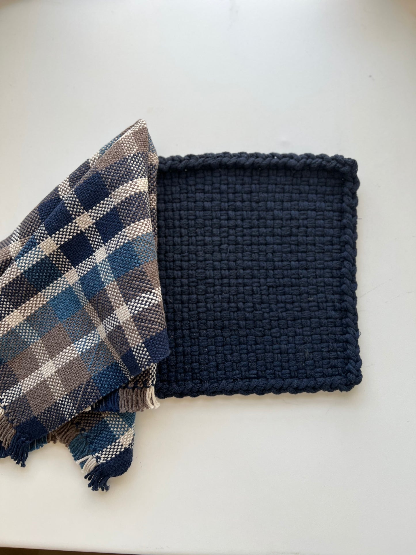 Solid Dark Navy Trivet