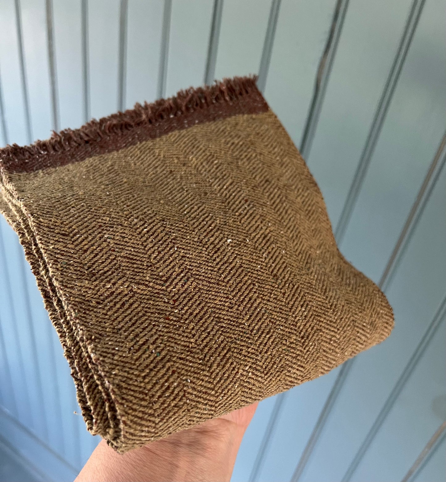 Silk Scarf Herringbone