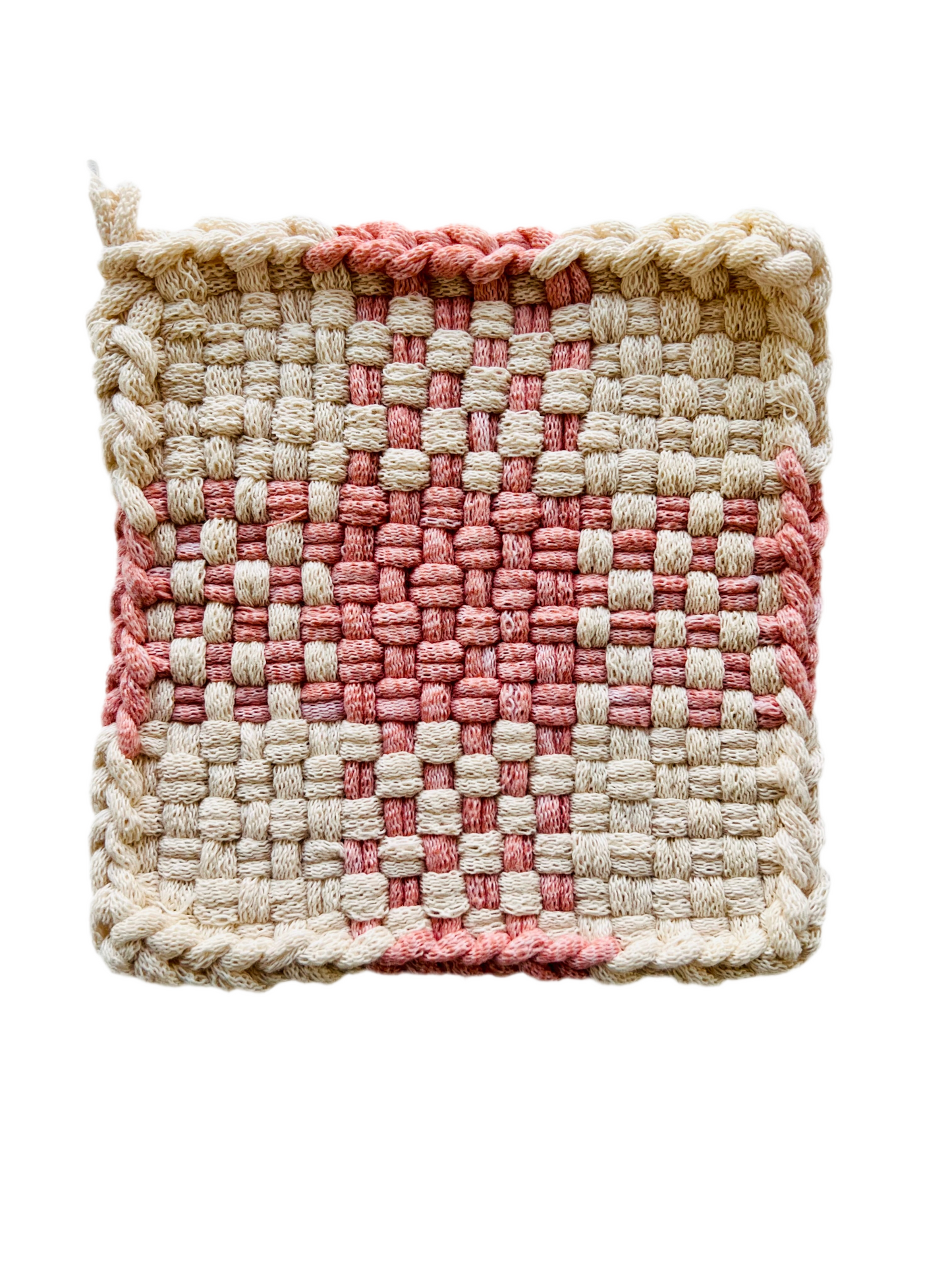 Cross Avocado & Winter White Potholder