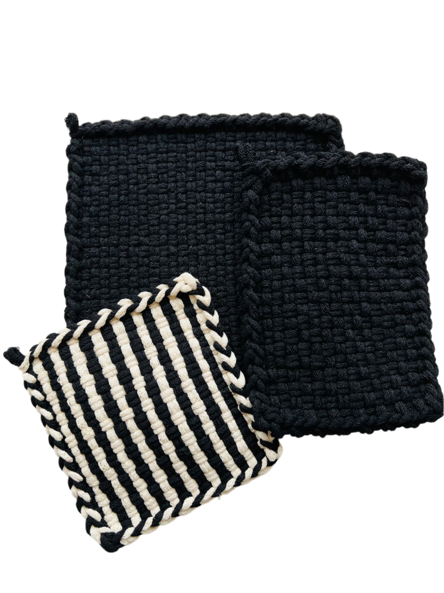 Solid Black Trivet