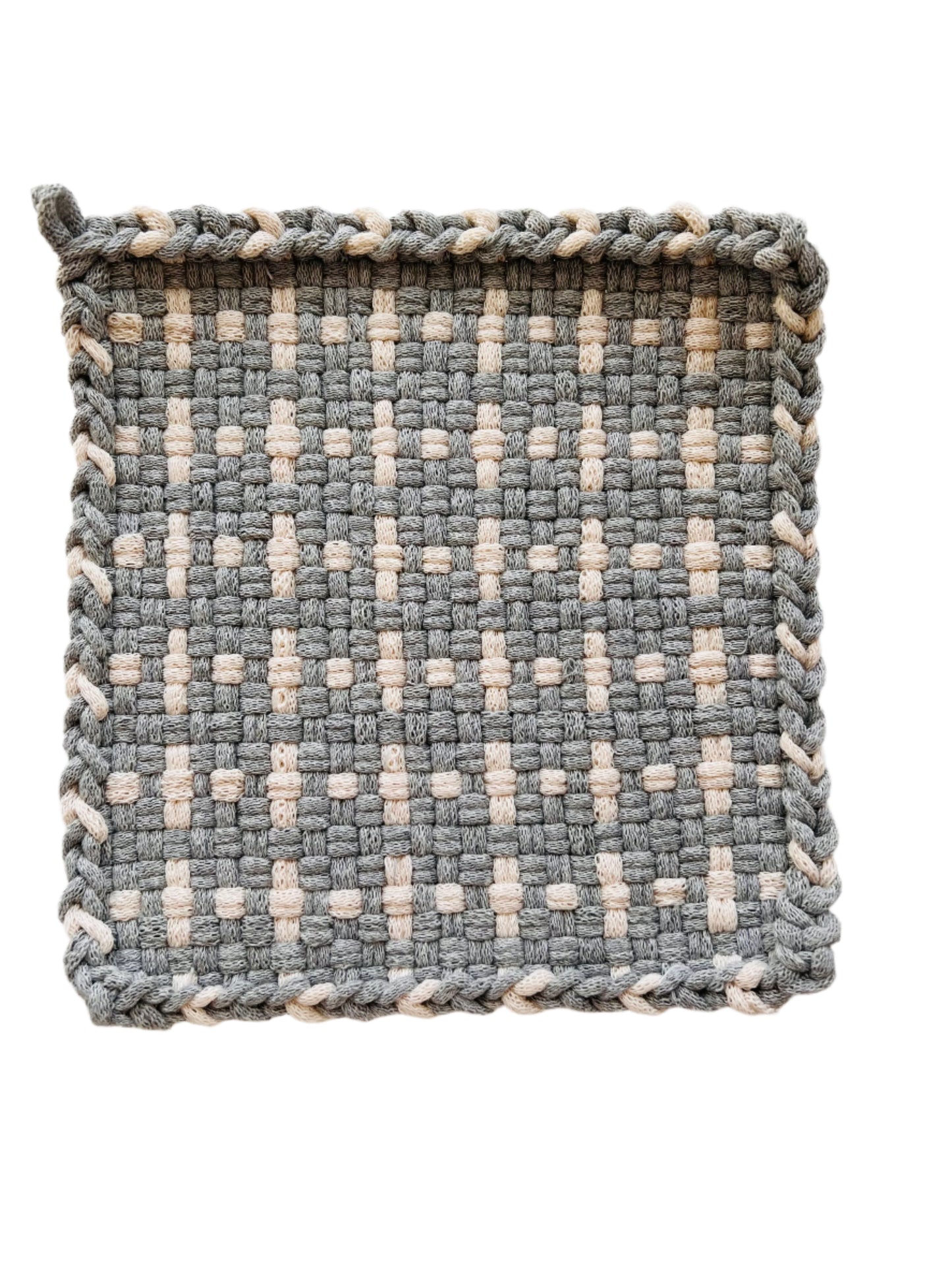 Dots & Dashes Silver Trivet