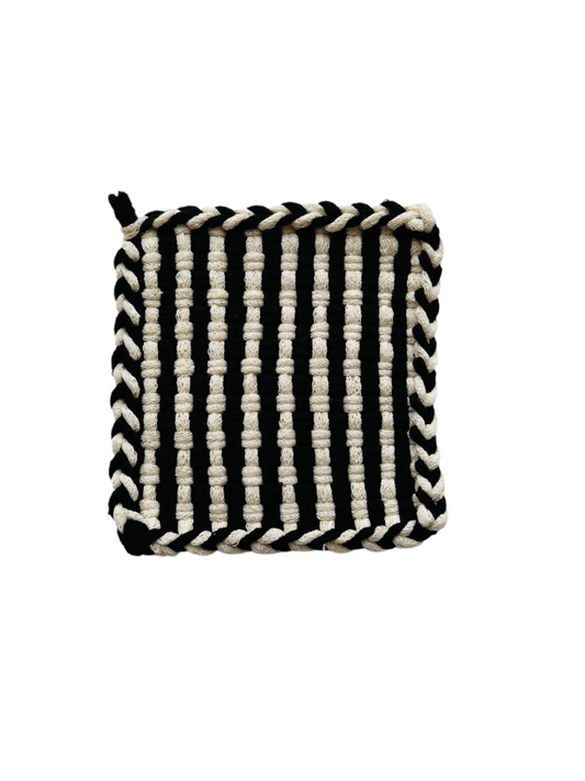 Striped Black & Winter