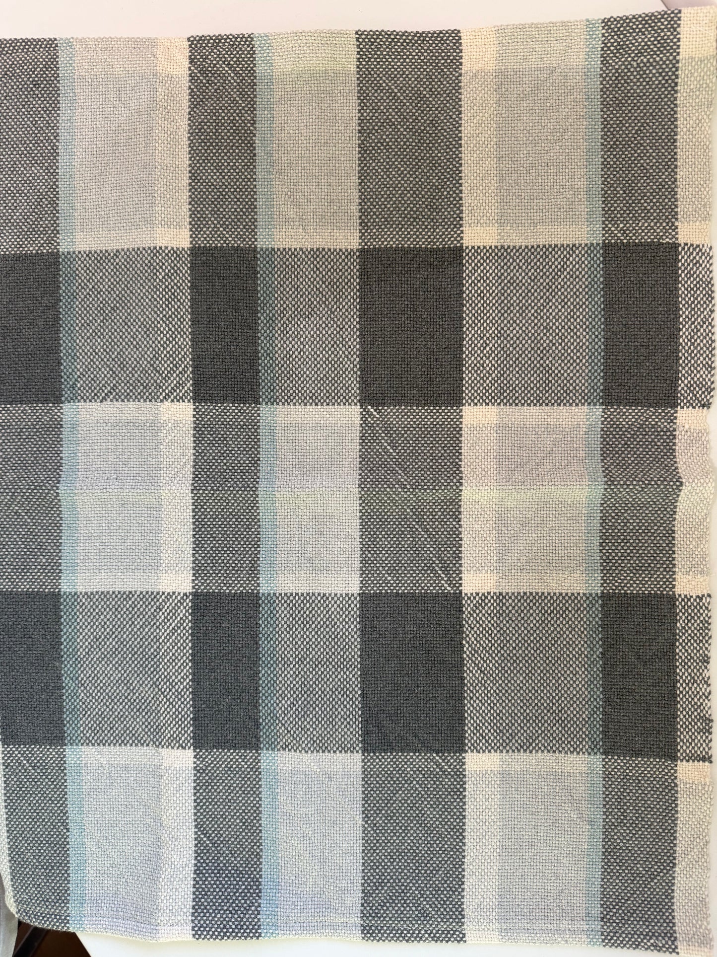 Gray Plaid Towel