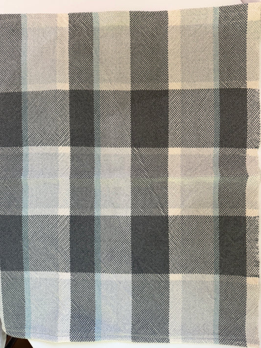 Gray Plaid Towel