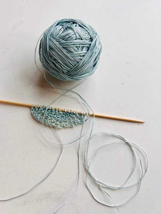 Pale Indigo Gima Washcloth