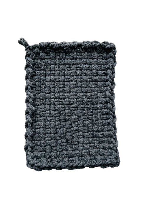 Solid Charcoal Rectangle