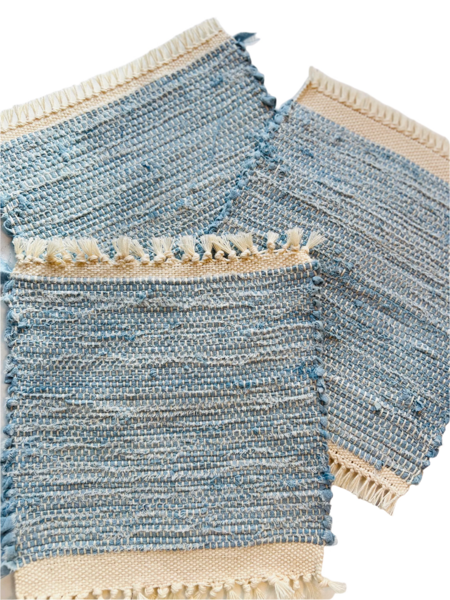 Rag Trivet Chambray