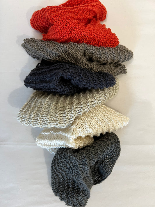 Linen Dishcloth Dark Navy