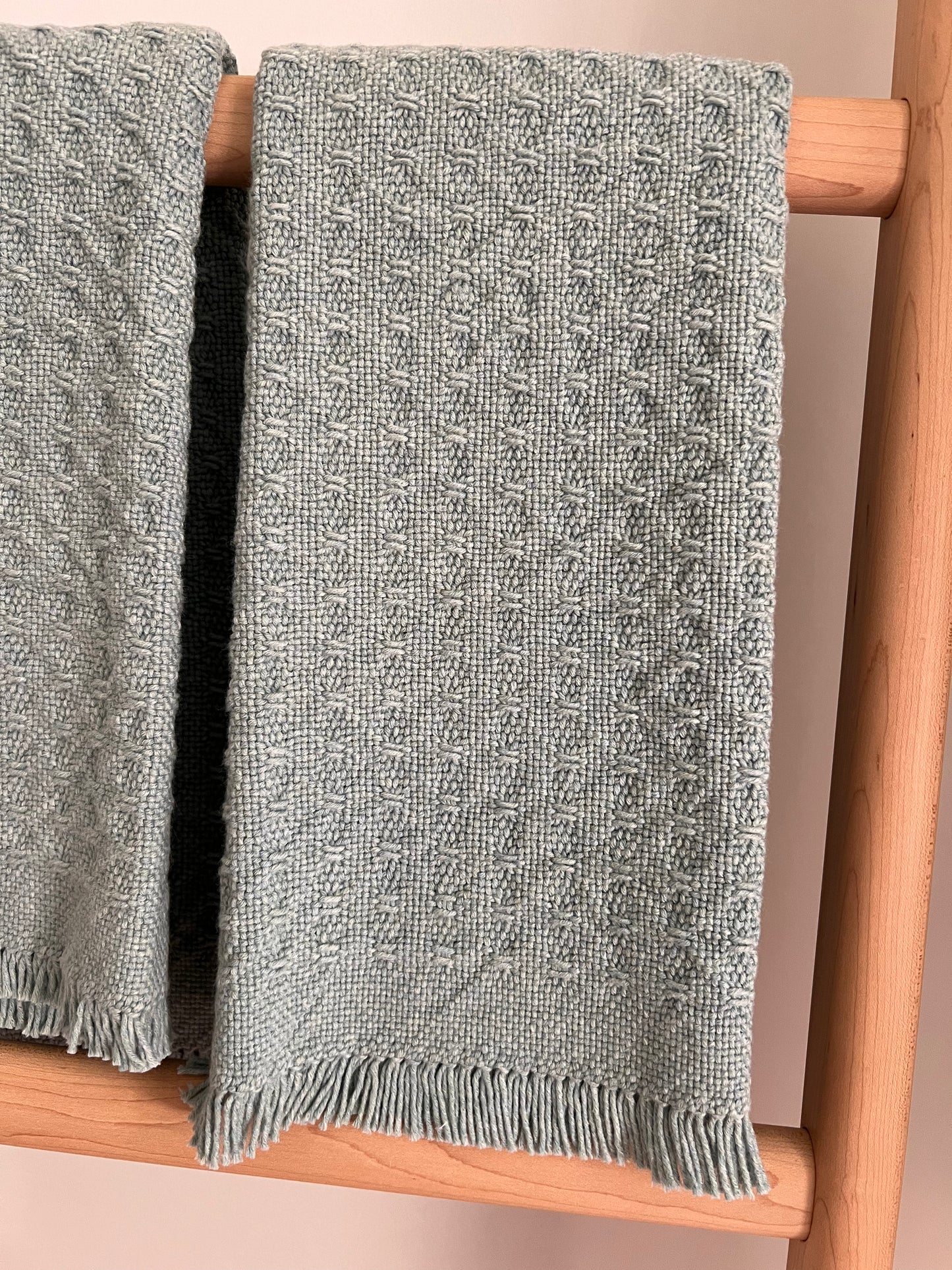 Mineral Blue Woven Float Towel