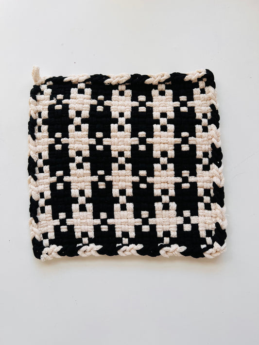 Striped Black & Winter