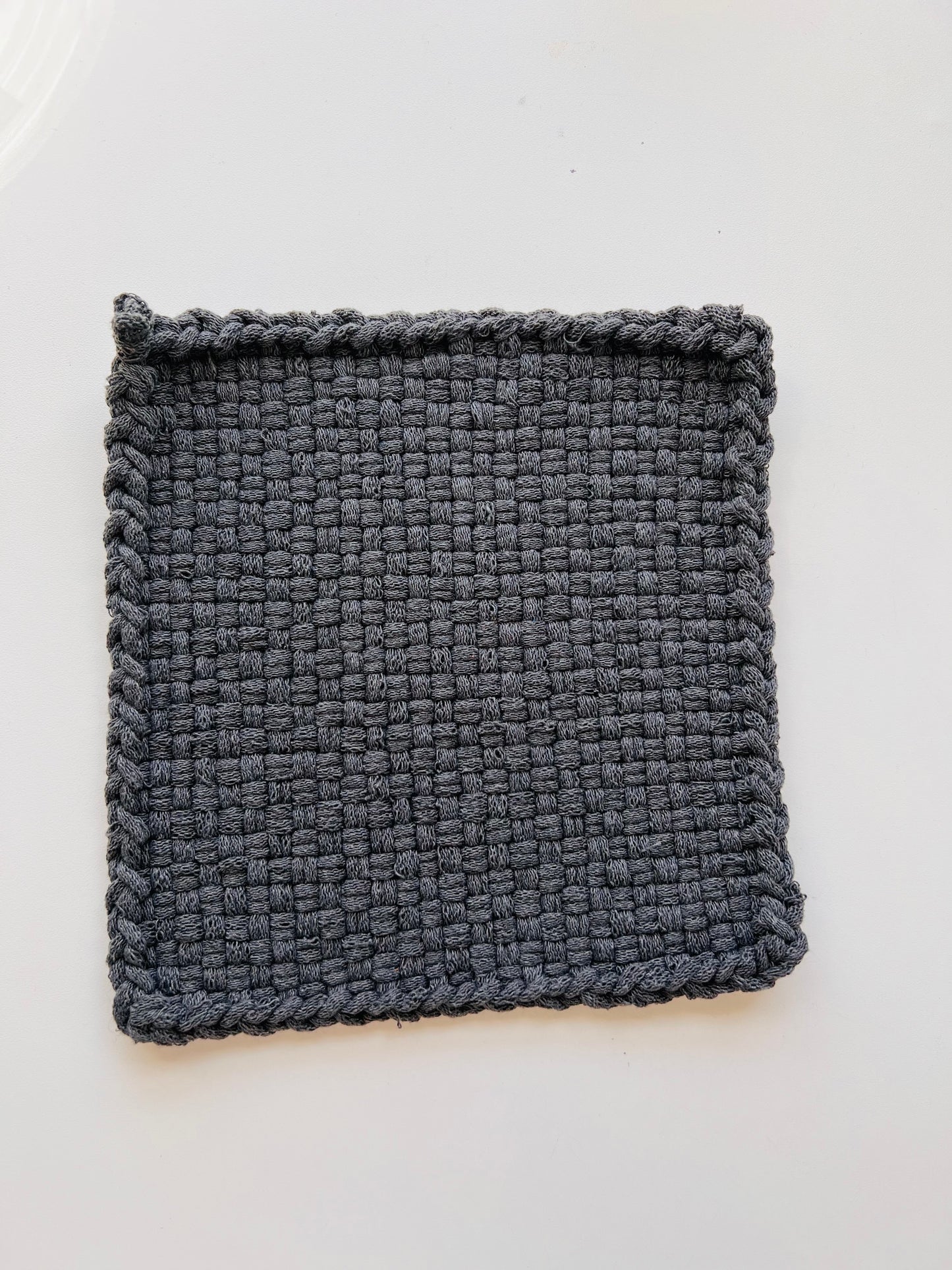 Solid Charcoal Rectangle