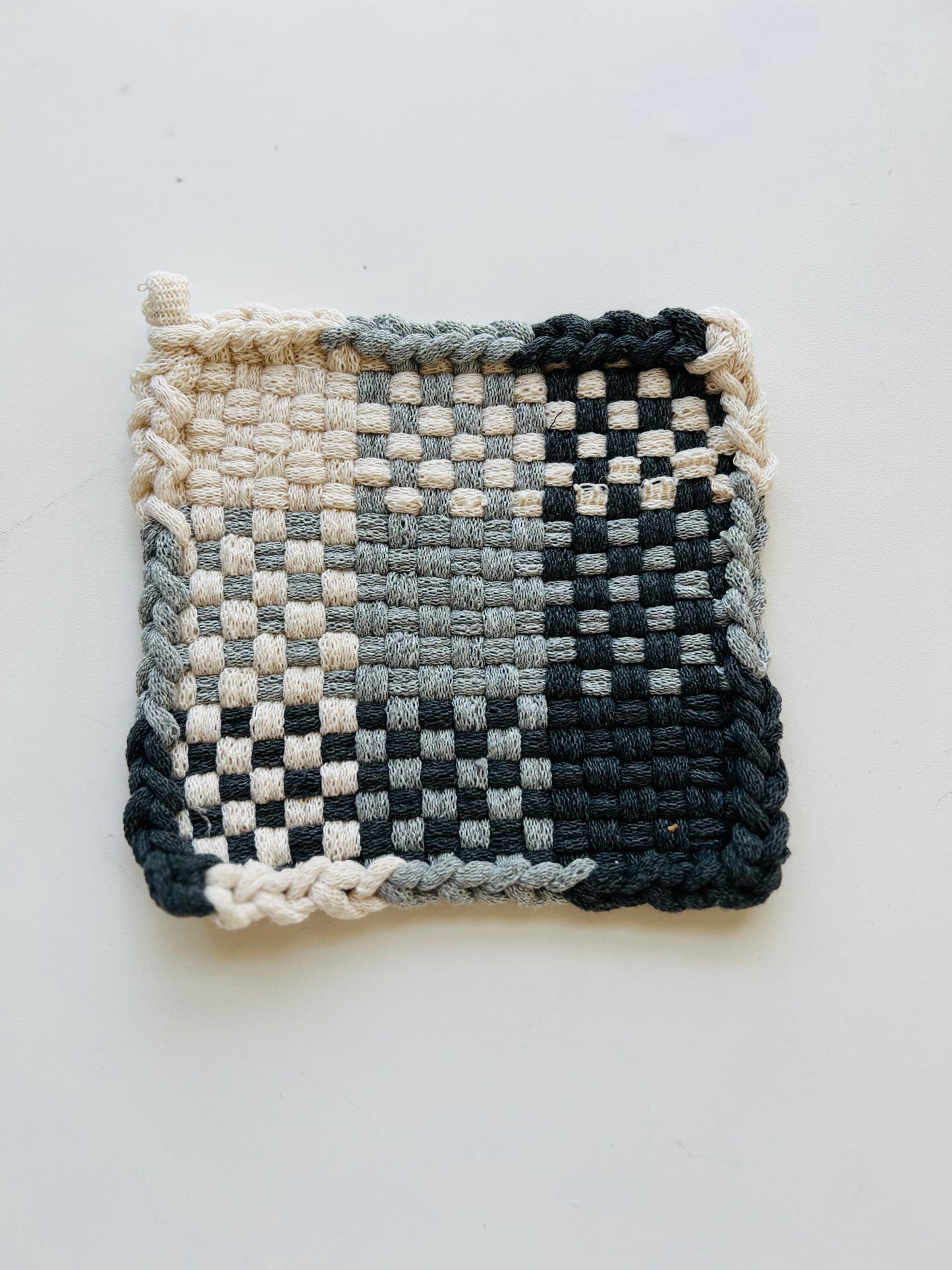 Solid Charcoal Rectangle