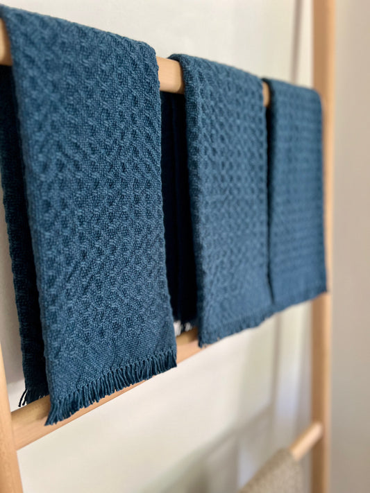 Indigo Woven Float Towel