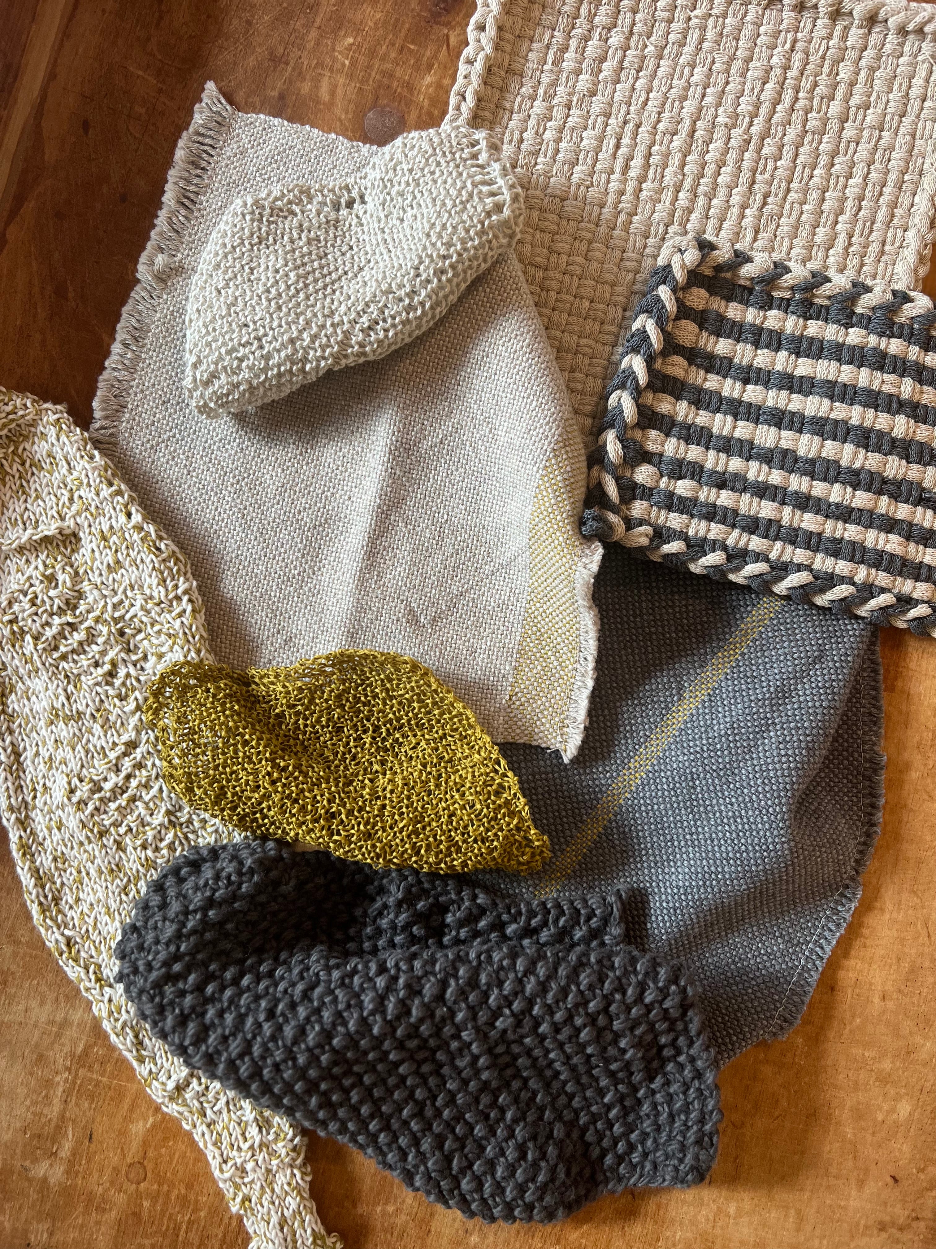 Knitted Collection hand knitted dish and washcloths – A Handmade House
