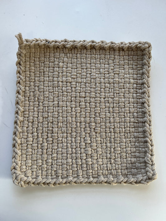 Solid Flax Trivet