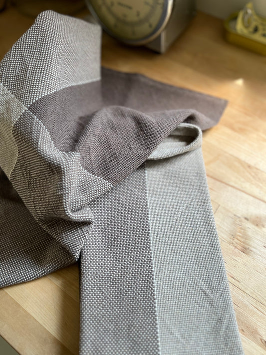 Color Block Date & Flax