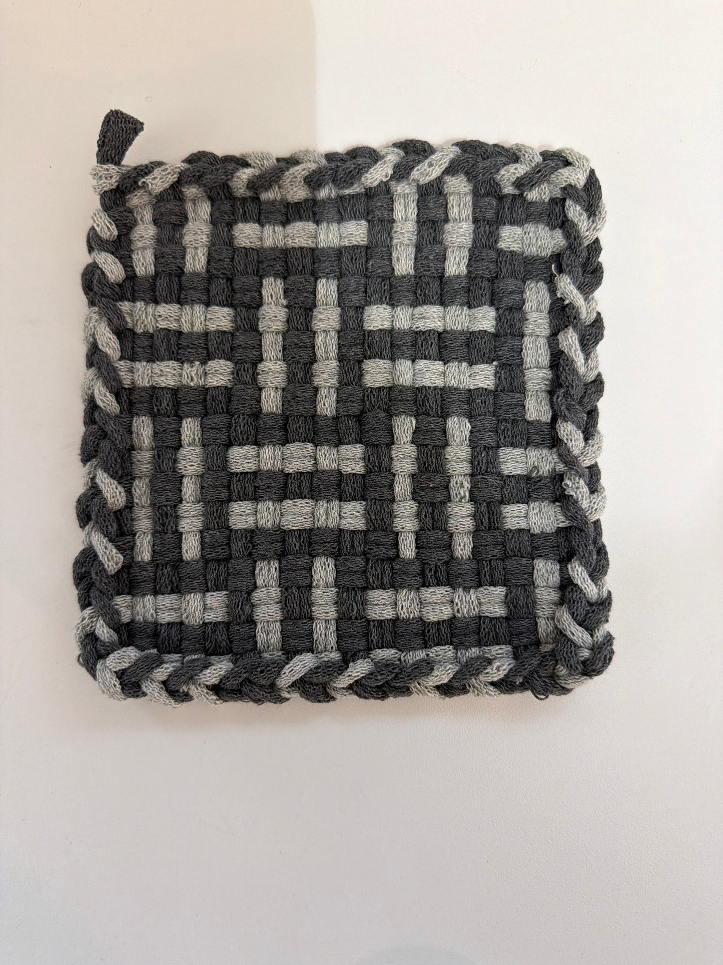 Weave silver & Charcoal