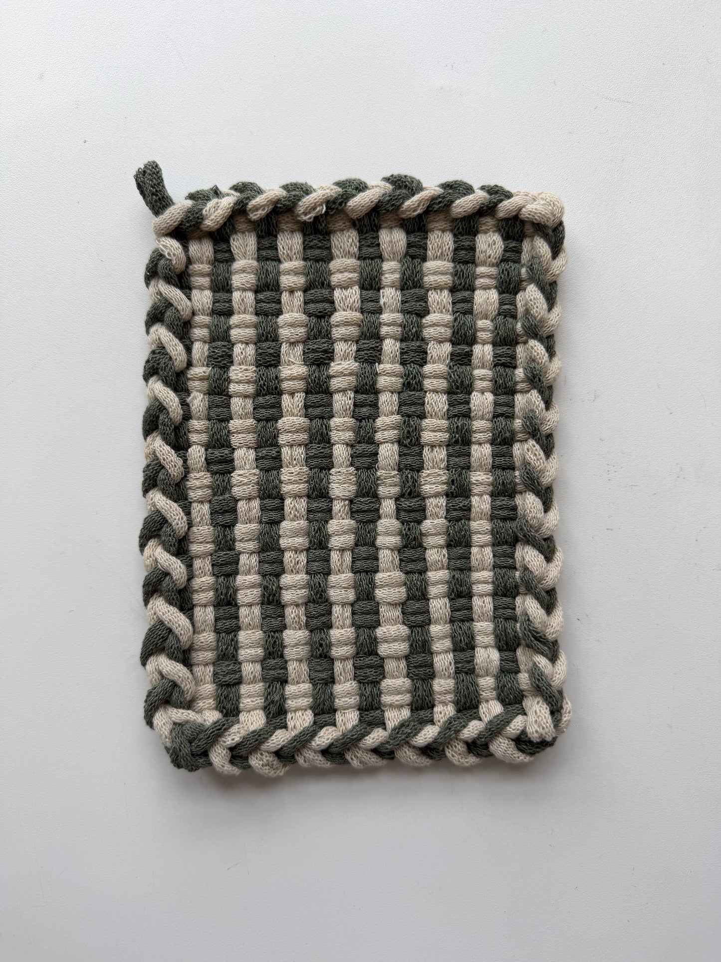 Striped Rectangle Potholder