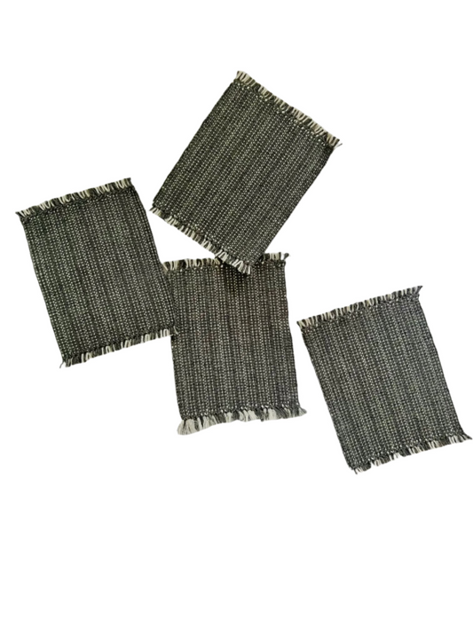 Coaster Seeds Charcoal~Silver